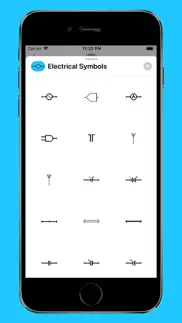 electrical symbols iphone screenshot 2