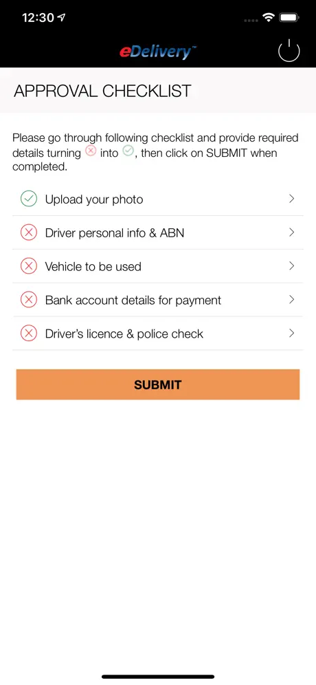 eDelivery Driver