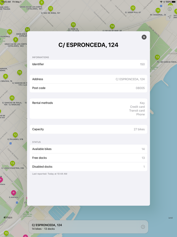 VeloDispo Iberia iPad screenshot