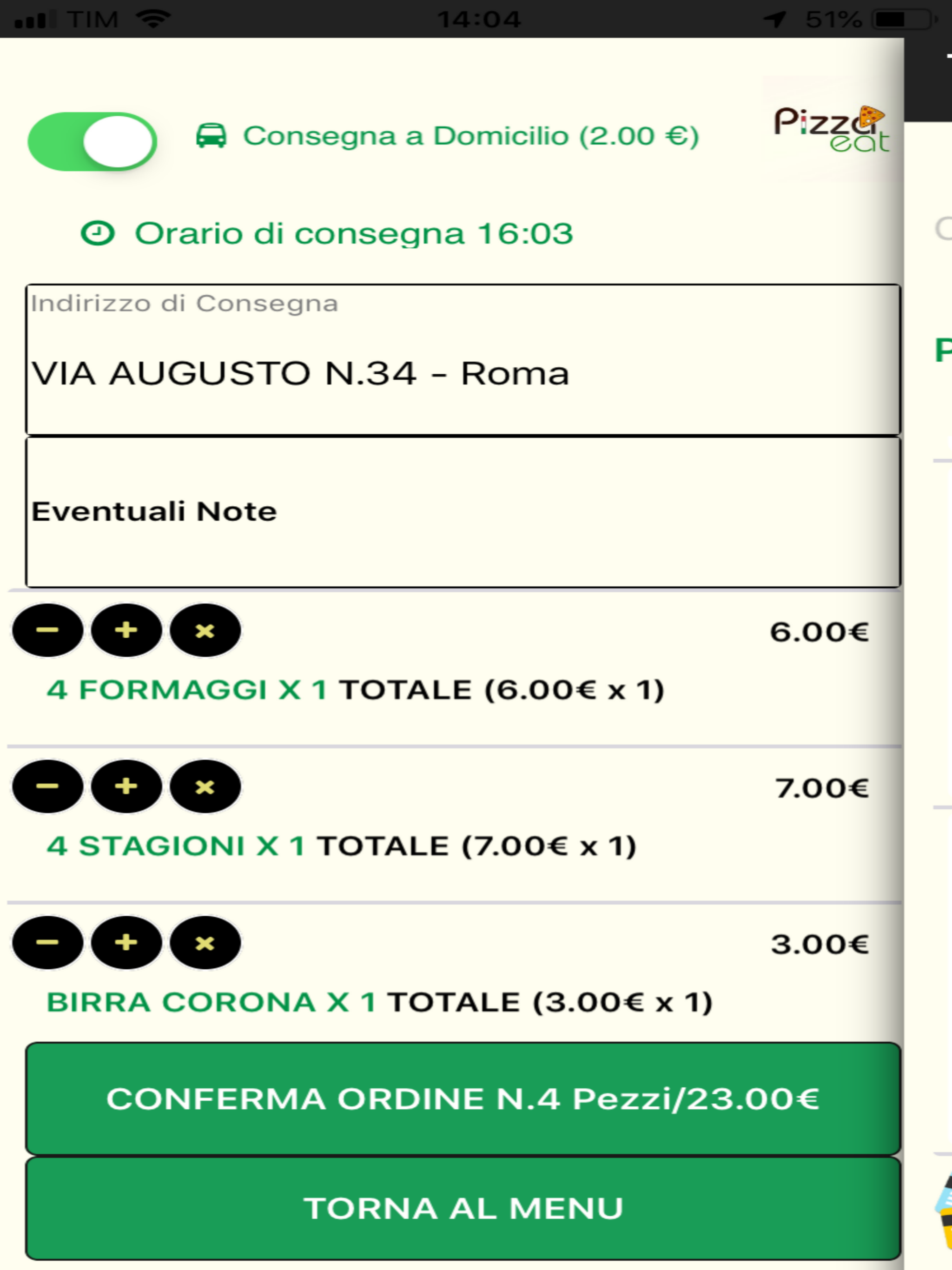 PIZZA eat screenshot 6