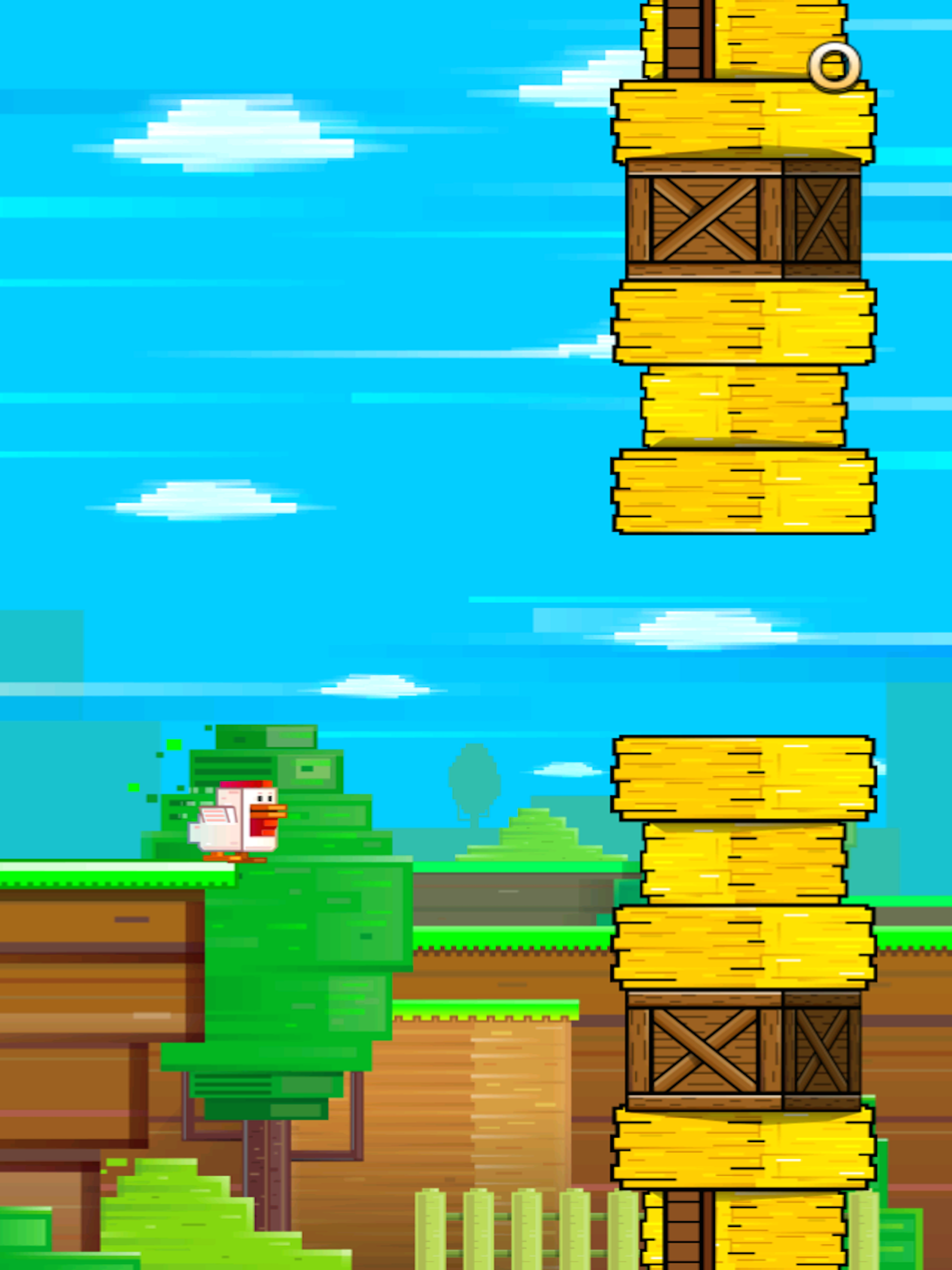 Crossy Chick Running