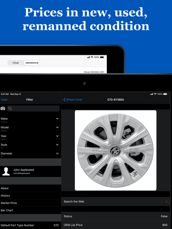 WheelSpotter iPad screenshot 3 - Business app