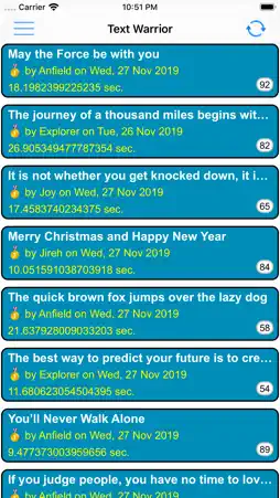 Text Warrior screenshot 1