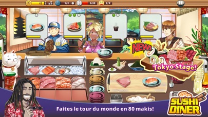 Screenshot #1 pour Sushi Diner – Fun Cooking Game