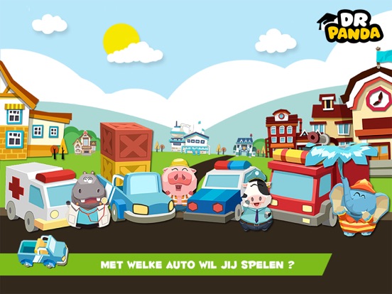 Dr. Panda Voertuigen iPad app afbeelding 4