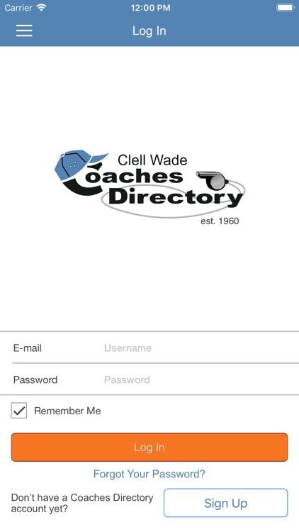 Clell Wade Coaches Directory