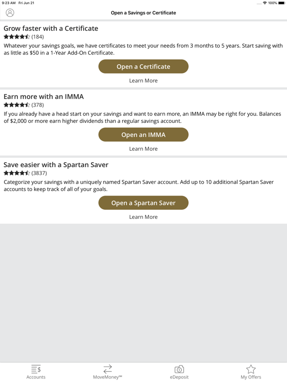 OUCU Mobile iPad screenshot