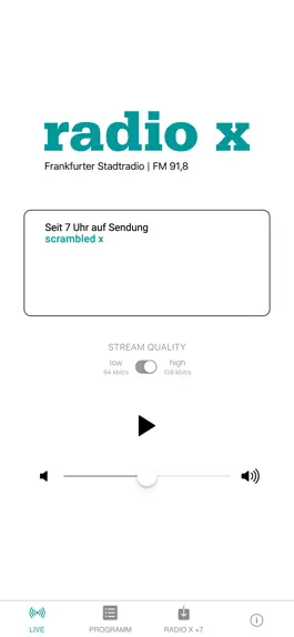 Game screenshot radio x, Frankfurts Stadtradio mod apk