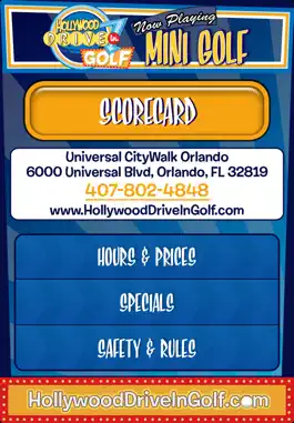 Game screenshot Hollywood Drive-In Scorecard mod apk