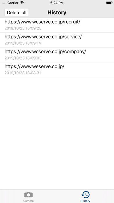 App screenshot