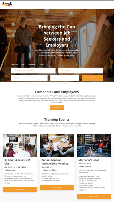 Screenshot #1 pour CONEX CAREERS