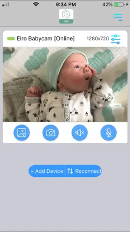 Game screenshot Elro Babycam apk