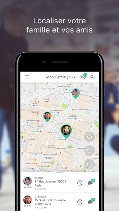 Screenshot #1 pour Localisateur GPS - Fameelee