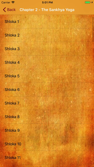 Shrimad Bhagavad Gita English Screenshot