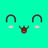 Kawaii Emoji Huge Stickers Set