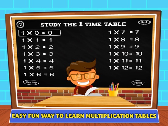Screenshot #6 pour Table De Multiplication Enfant