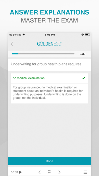 Life & Health Insurance Test screenshot 3