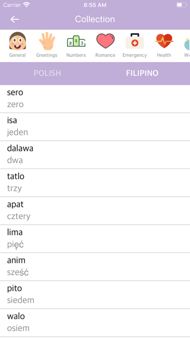 Screenshot #2 pour Polish Filipino Dictionary