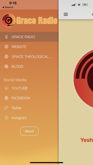 Grace Radio Live iPhone screenshot 6 - Entertainment app