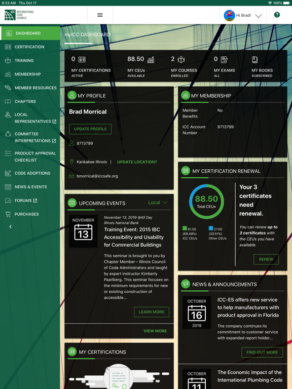 myICC by the Code Council