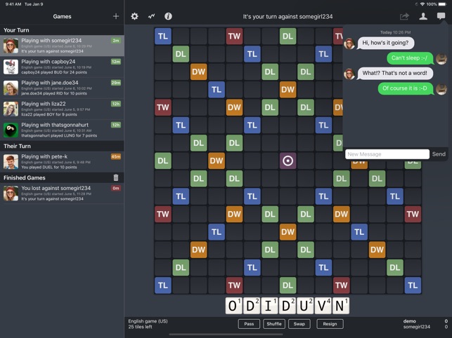 Wordfeud on the App Store