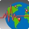 Track and follow earthquakes from around the world