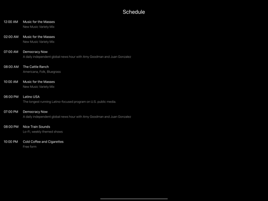 KUGS iPad screenshot 2 - Music app