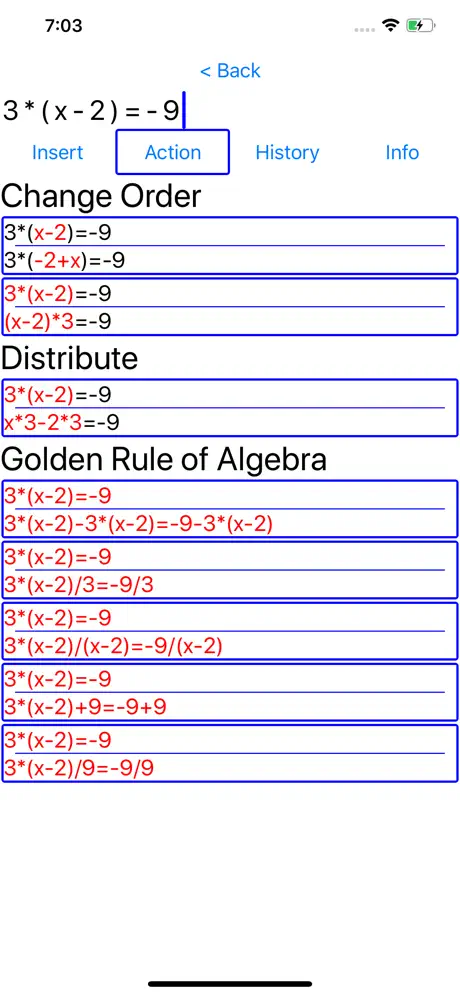 Algebra Tool