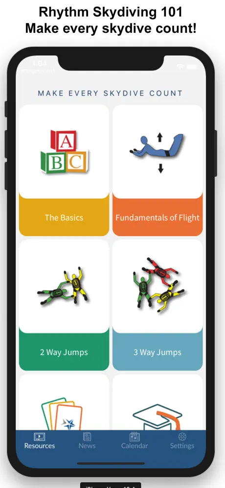 Rhythm Skydiving 101