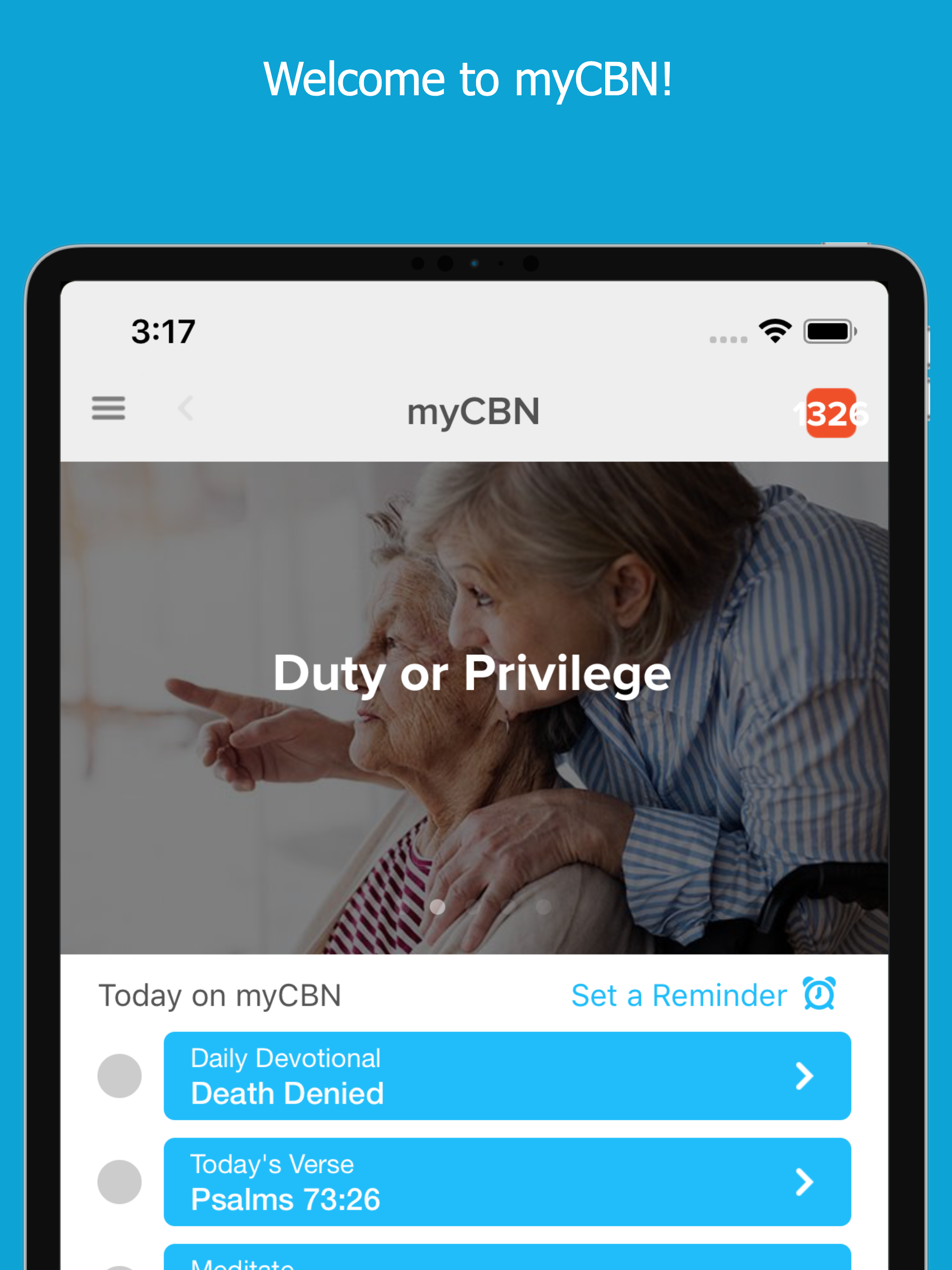 myCBN Prayer & Devotional App screenshot 6