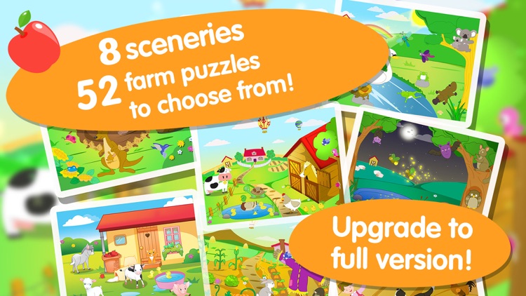Farm Jigsaw Puzzles 123 Free - Fun Learning Puzzle Game for Kids