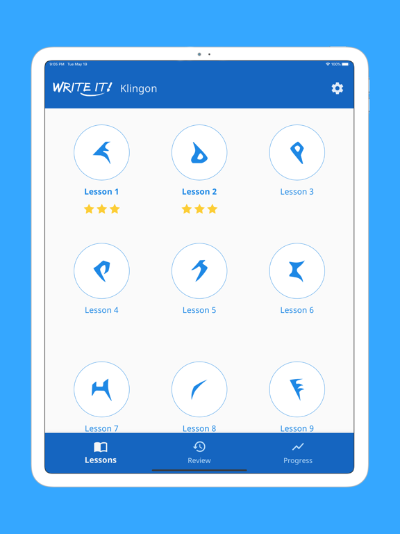 Screenshot #4 pour Write It! Klingon