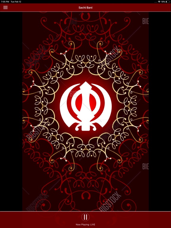 Sachi Bani iPad screenshot 2 - Music app