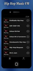 Hip Hop Music FM screenshot #1 for iPhone