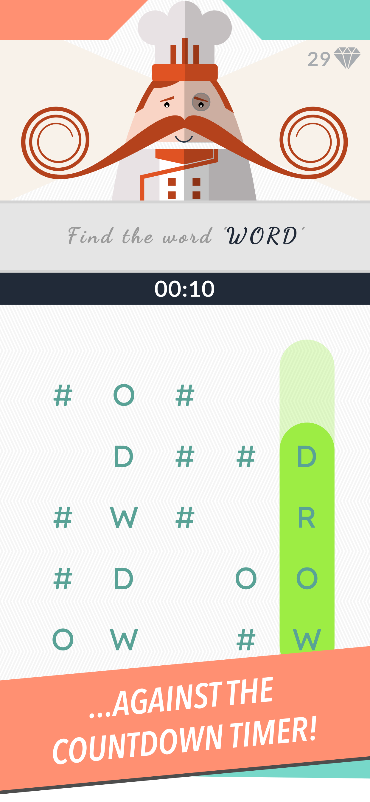 Mr. Mustachio : Word Search screenshot 10