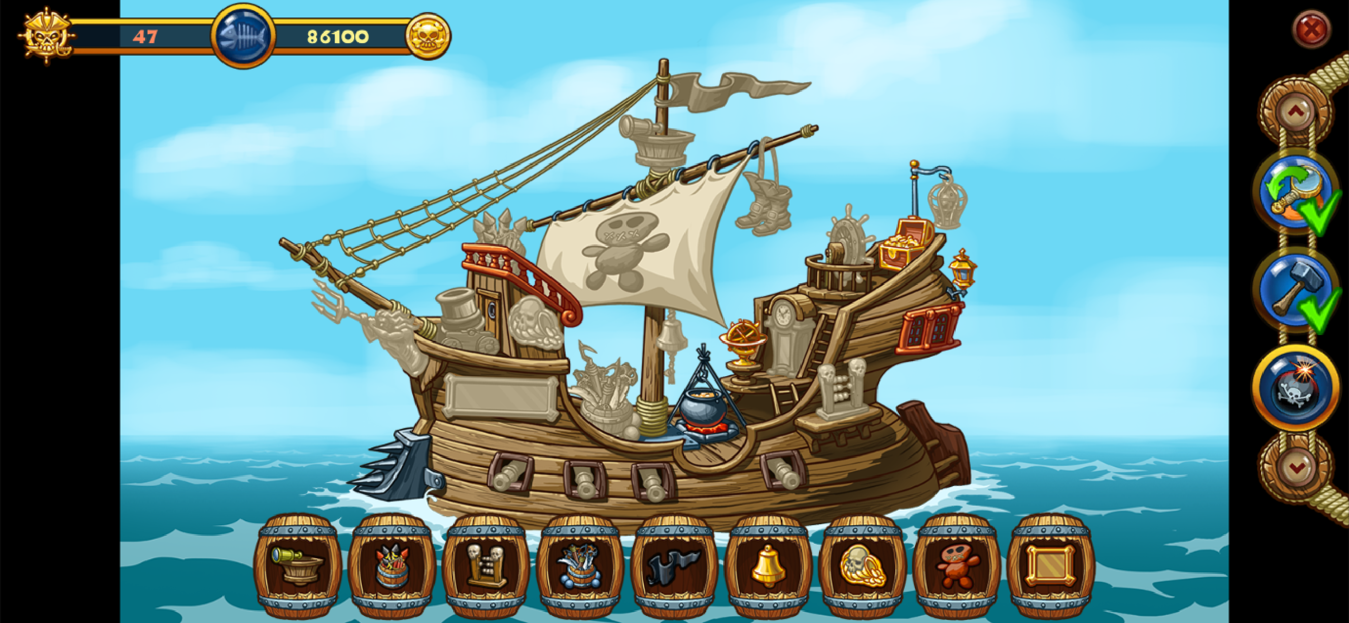 Match Three Pirates!