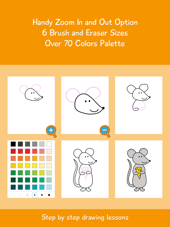 How to Draw Animals Easy iPad screenshot