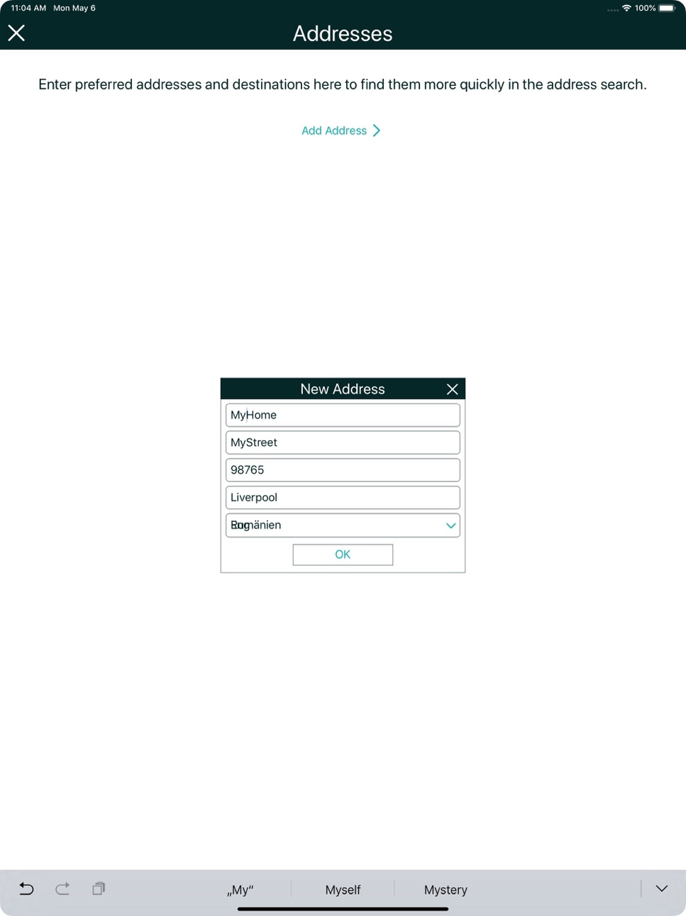 iPad screenshot