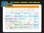 awesome calendar lite ipad resimleri 1