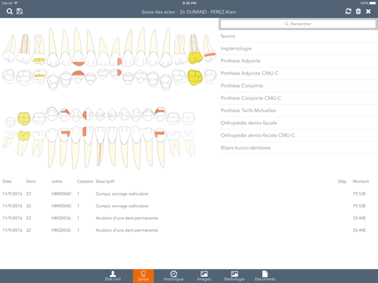 Screenshot #4 pour Oremia Mobile - Dentaire