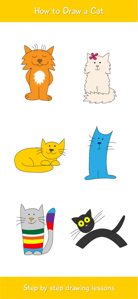 How to Draw a Cat Step by Step