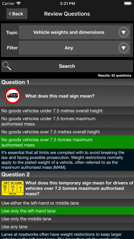 LGV Theory Kit – Lorry & HGV screenshot 9 of 10