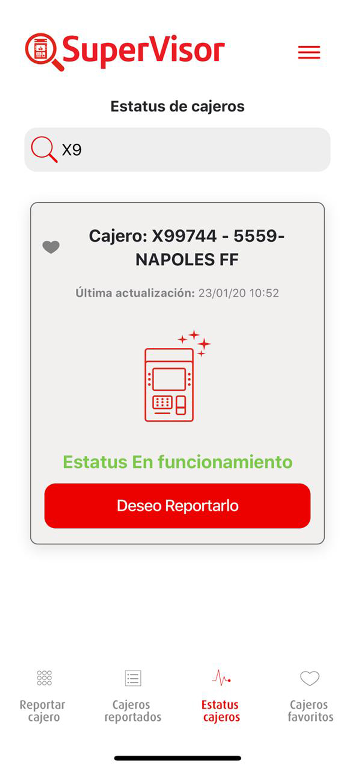 SuperVisor Santander