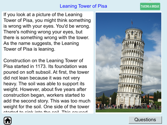 3rd Grade Comprehension Skills iPad screenshot 9 - Book app