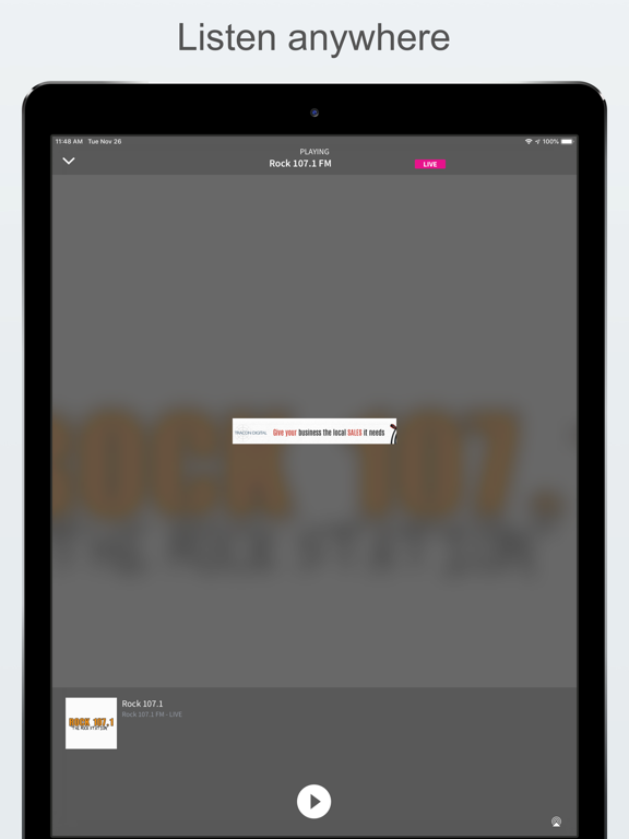 Screenshot #5 pour Rock 107.1 KJML