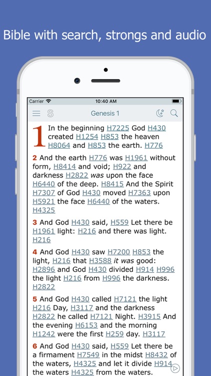 Bible and Strong’s Concordance screenshot-3