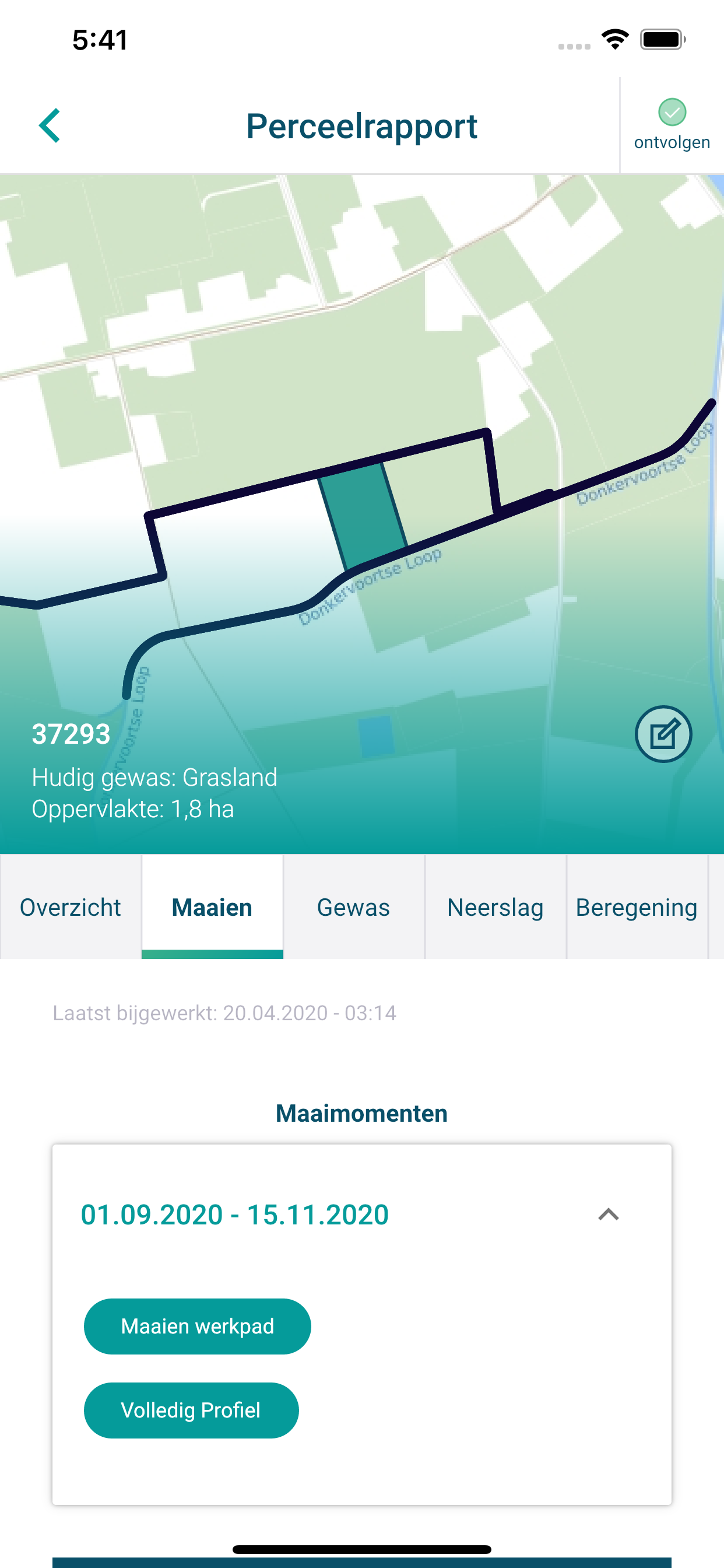 Perceelwijzer screenshot 3