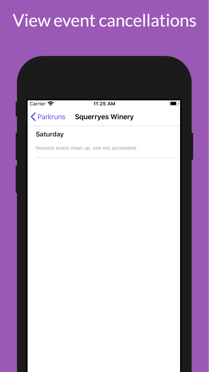 5K parkrunner results