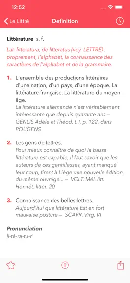 Game screenshot French Dictionary Le Littré apk