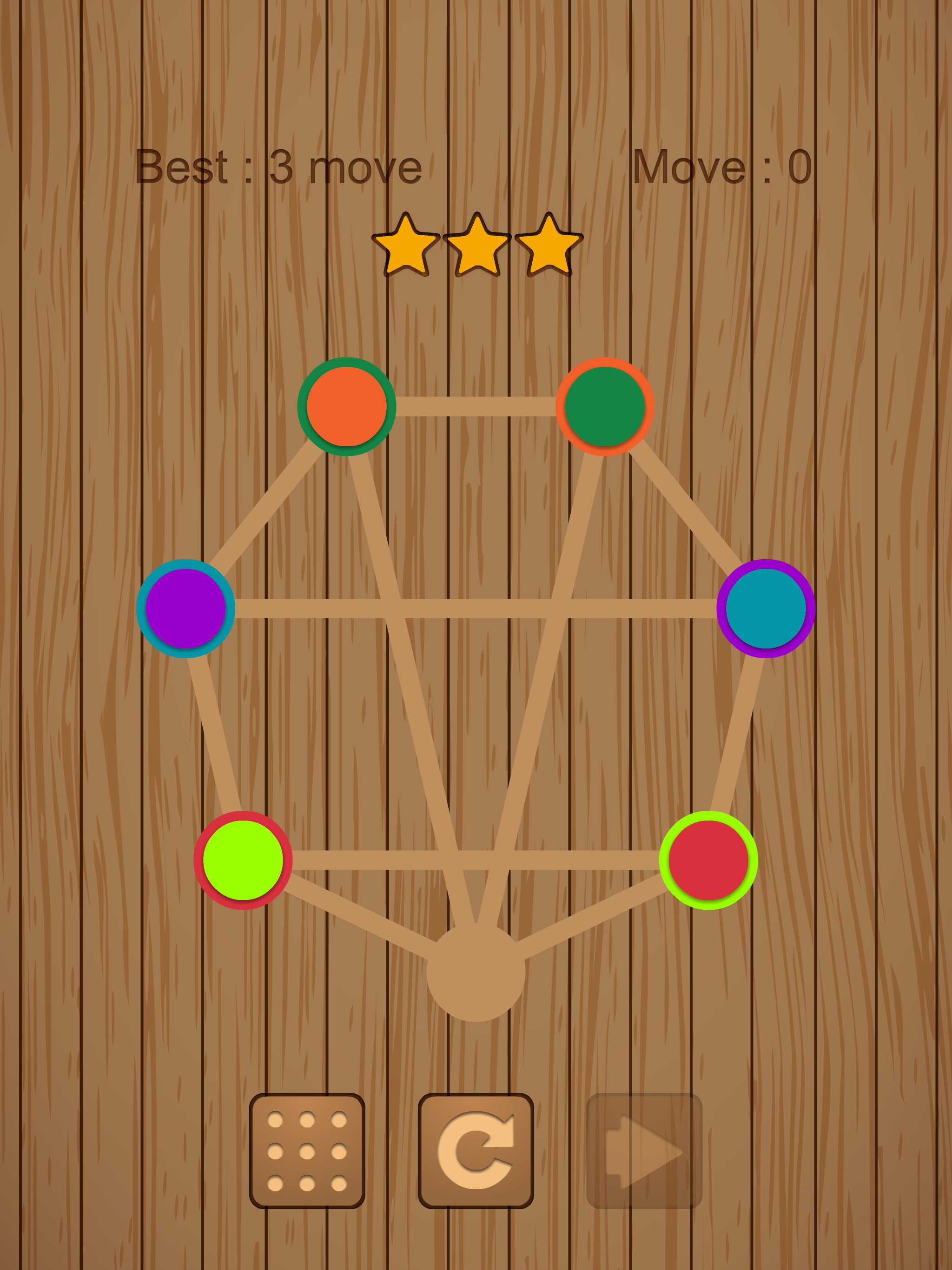 Tangled Color-cute color game